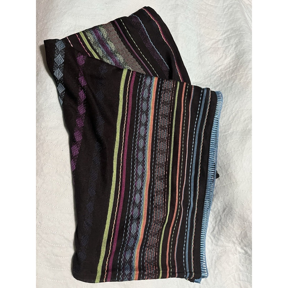 VTG Infinity Scarf Unbranded-pink, purple, blue, & green-‎ One Size Polyester